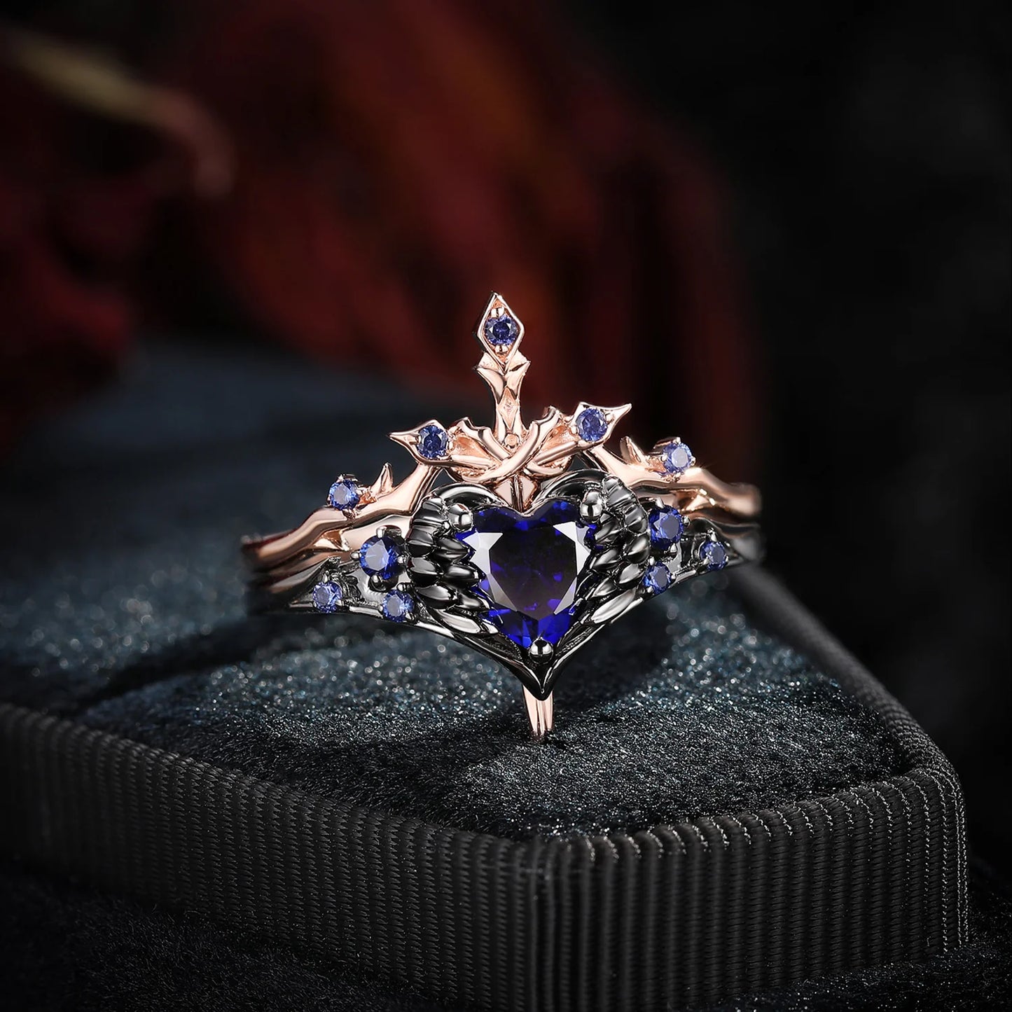 Lumosoar Sword & Heart Ring Set