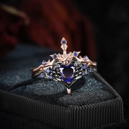 Lumosoar Sword & Heart Ring Set
