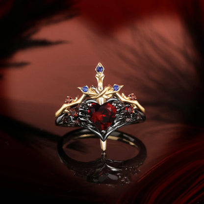 Lumosoar Sword & Heart Ring Set