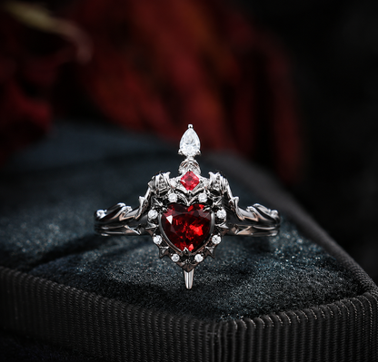 Lumosoar Sword & Heart Ring Set