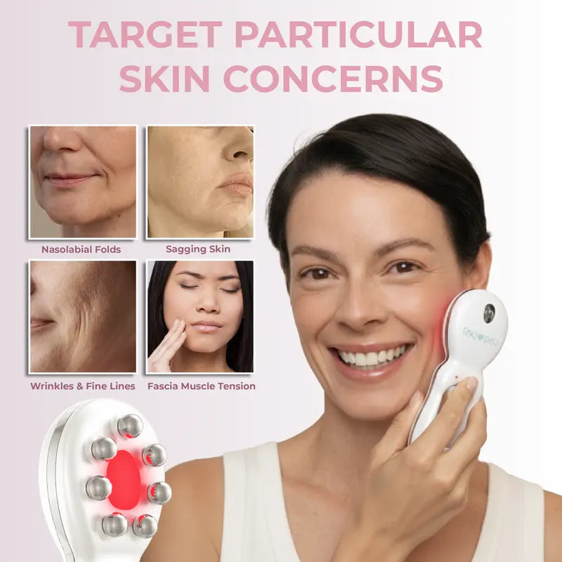 LED Light Facial Acupressure Massager