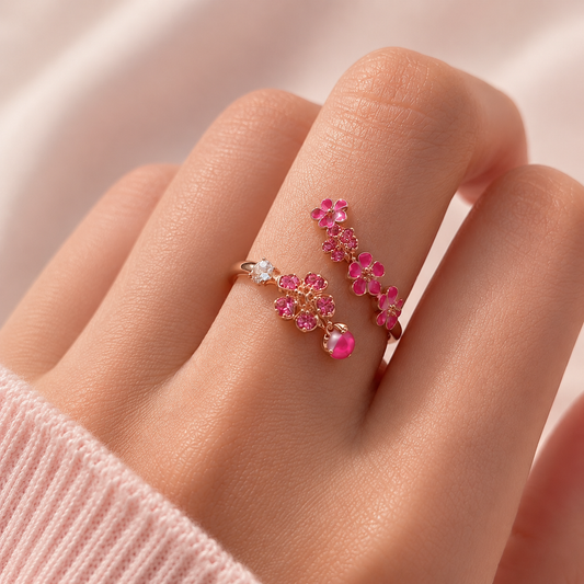 Lumosoar Sakura Bloom Ring
