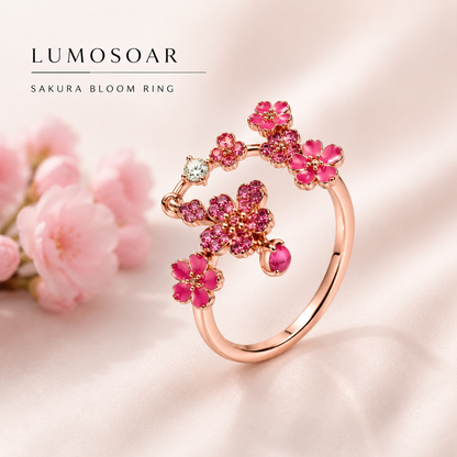 Lumosoar Sakura Bloom Ring