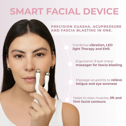 LED Light Facial Acupressure Massager