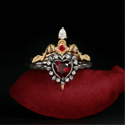 Lumosoar Sword & Heart Ring Set